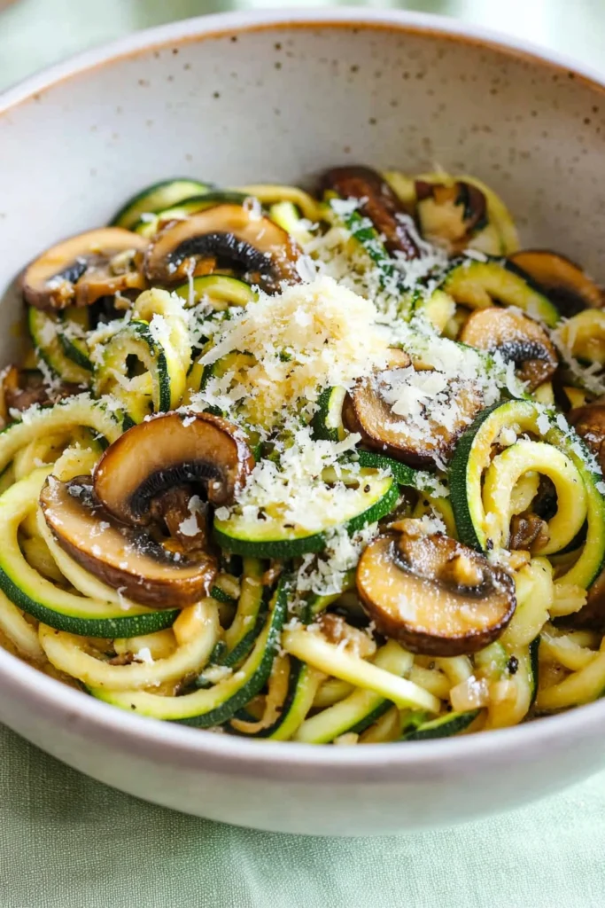 Slow-Cooked Courgette Pasta