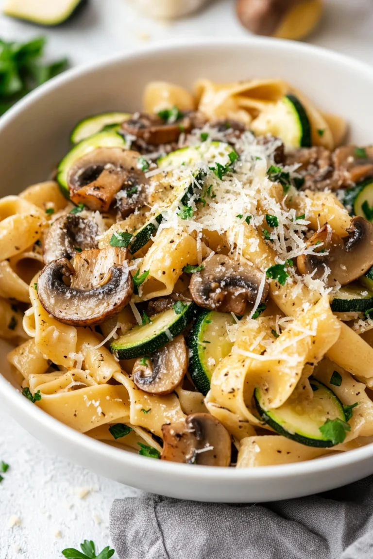 Slow-Cooked Courgette Pasta