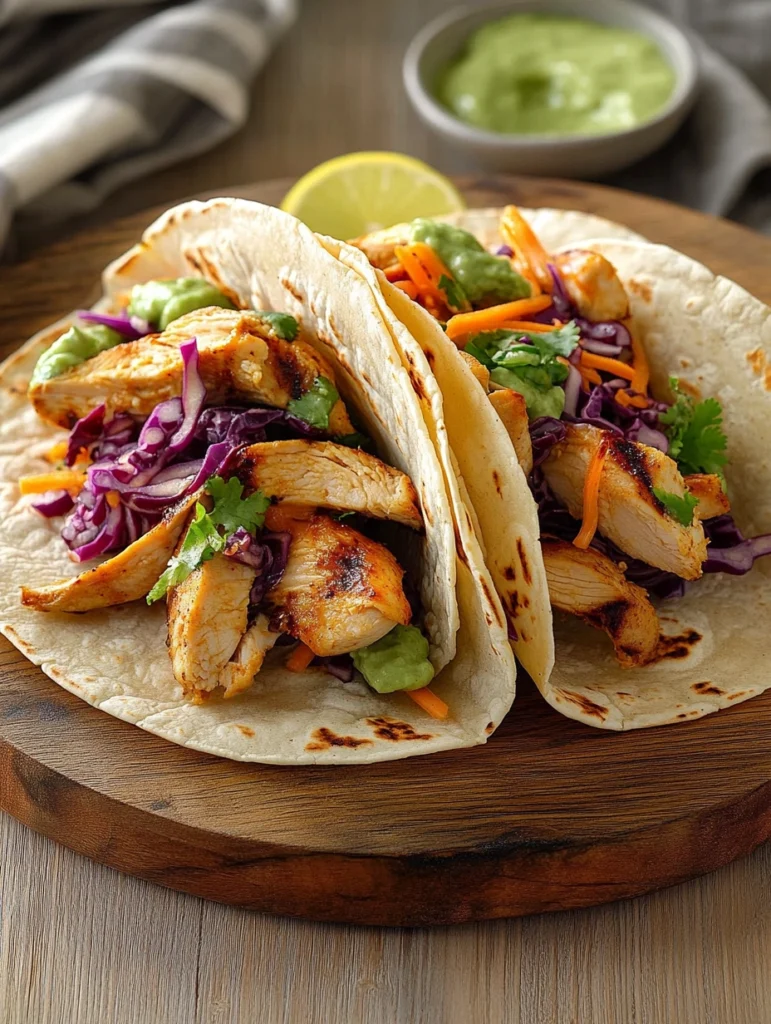 Smoky Chicken Fajitas