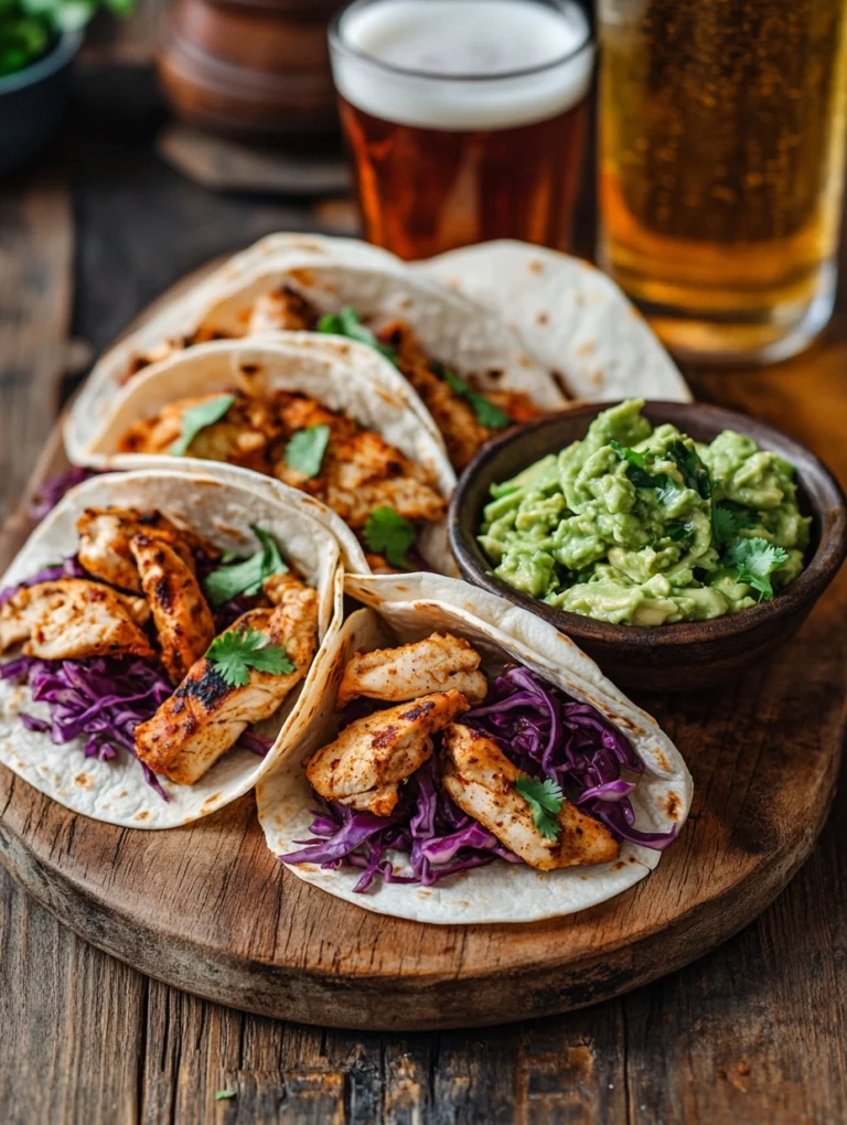 Smoky Chicken Fajitas