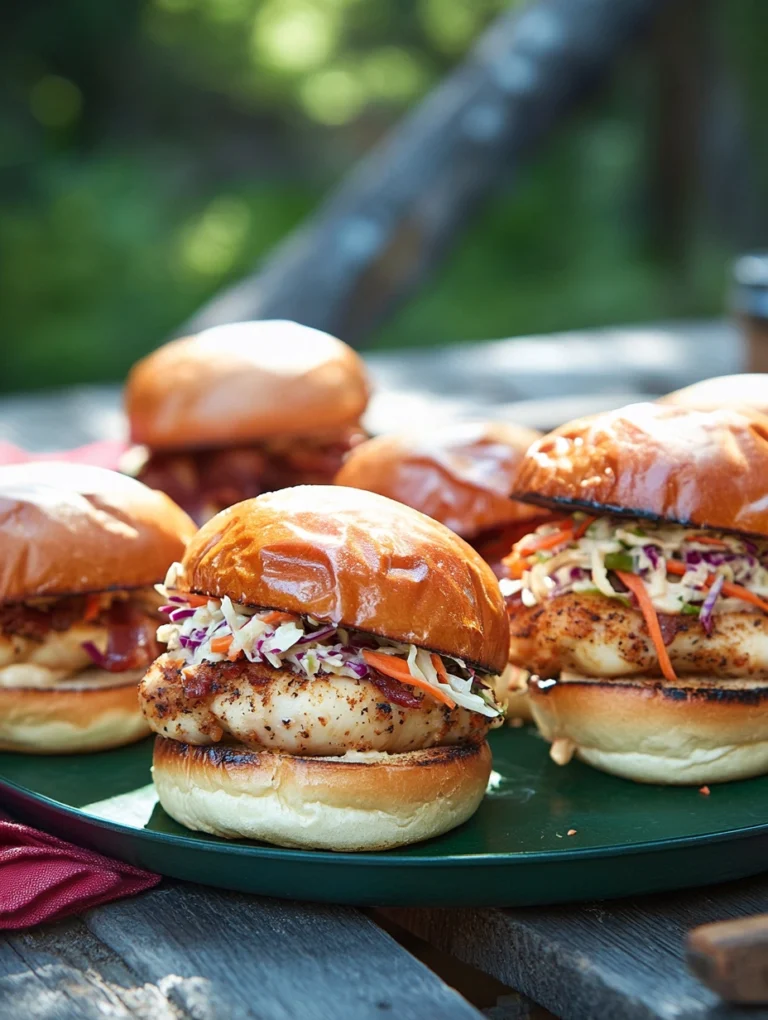 Ultimate barbecue burgers