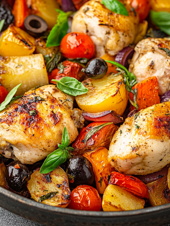 Roasted Chicken And Vegetables