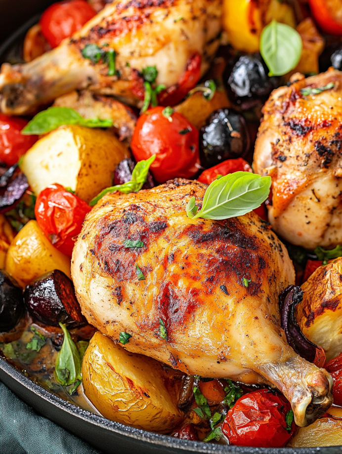 Roasted Chicken And Vegetables