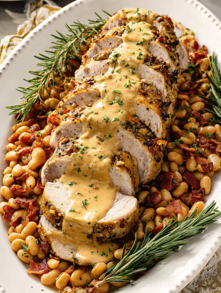 Rosemary Garlic Pork Roast
