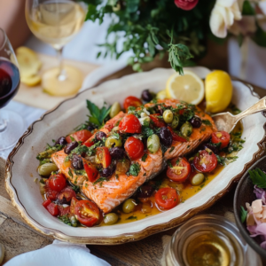 Salmon Puttanesca