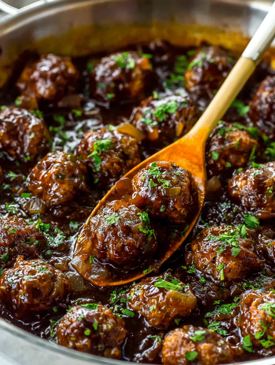 Salisbury Steak Meatballs
