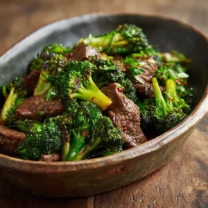 Air Fryer Beef and Broccoli