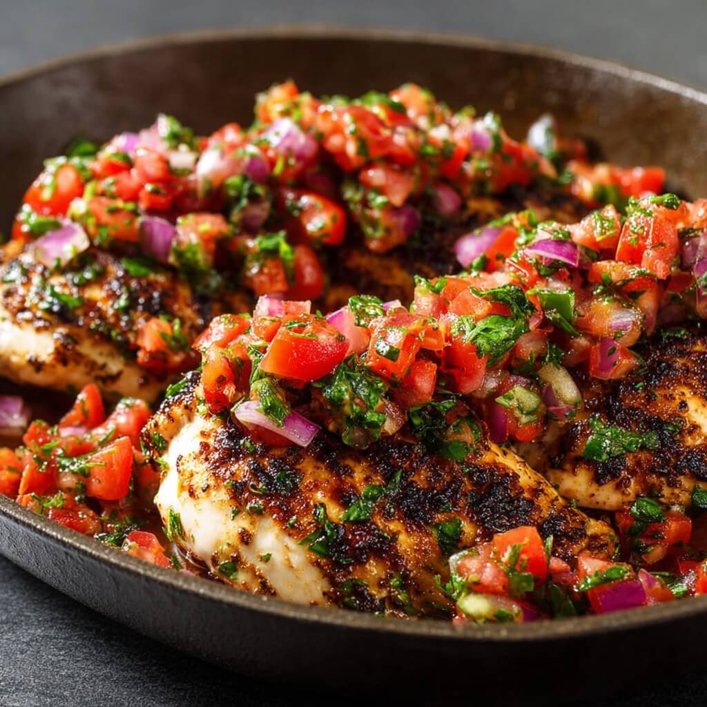 Bruschetta Chicken Bake