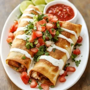 Chicken Chimichangas