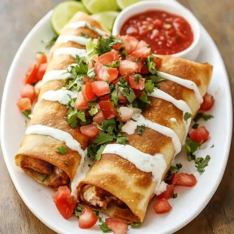 Chicken Chimichangas