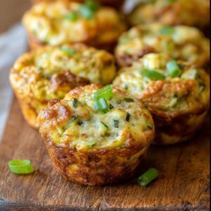 Chicken Zucchini Muffins