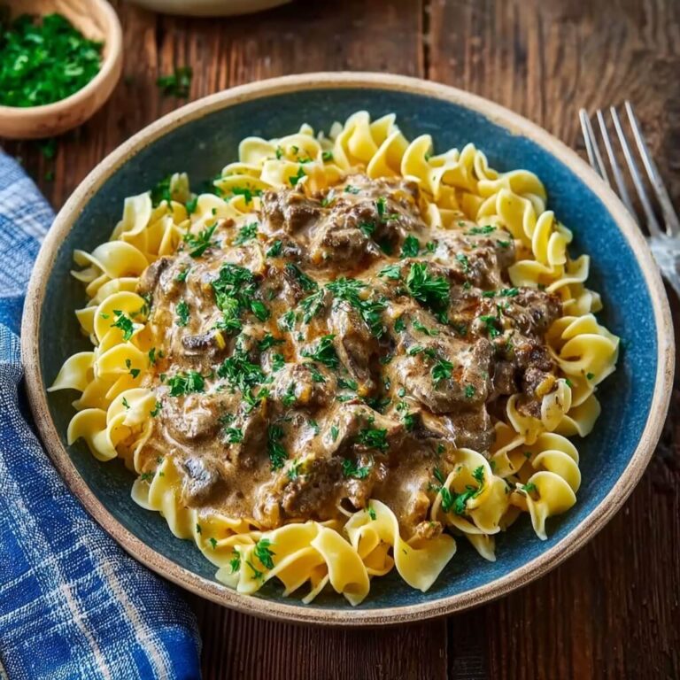 Ground Beef Stroganoff