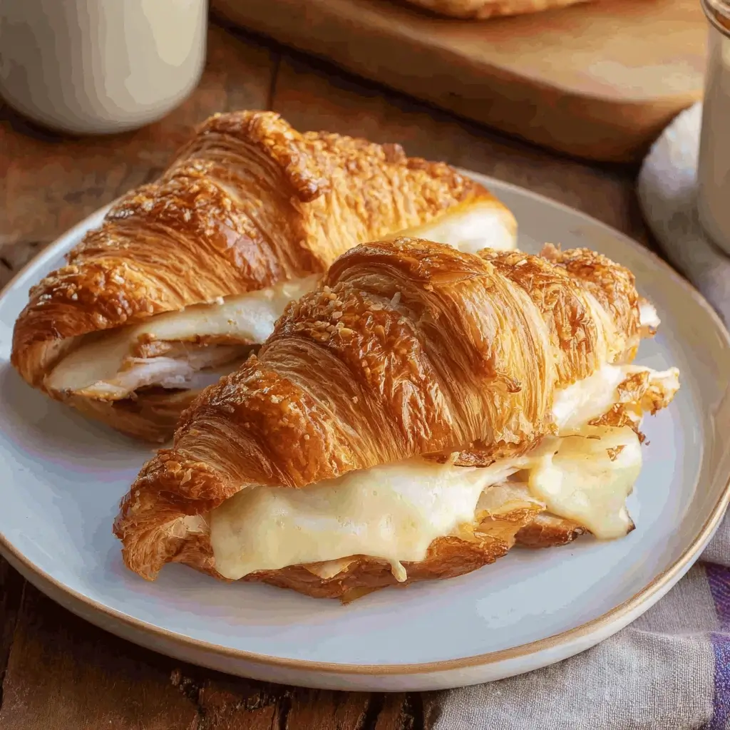 Croissant Turkey Melts