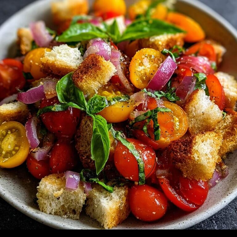 Easy Italian Panzanella Salad