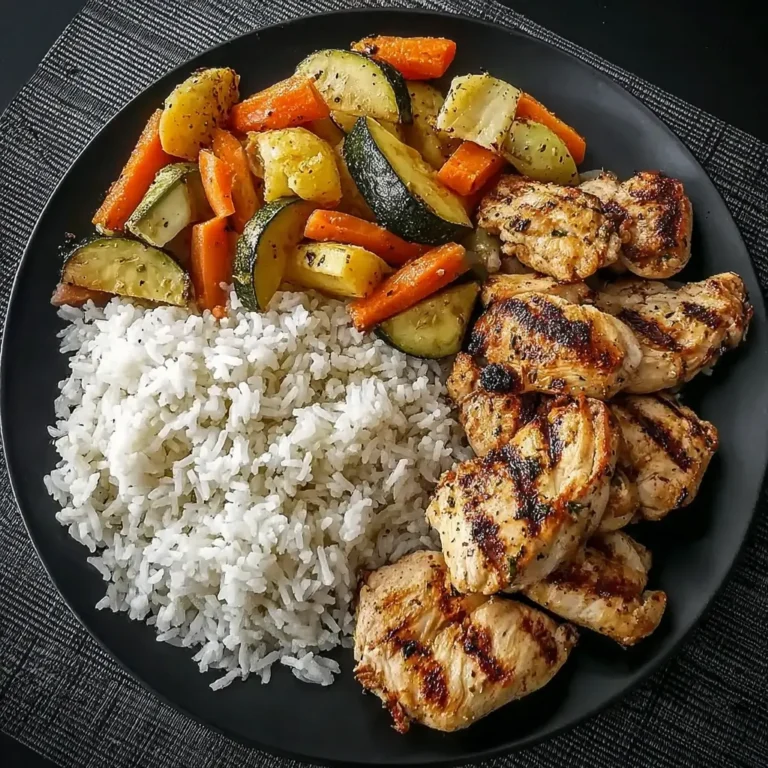 Garlic Butter Chicken with Veggie Medley