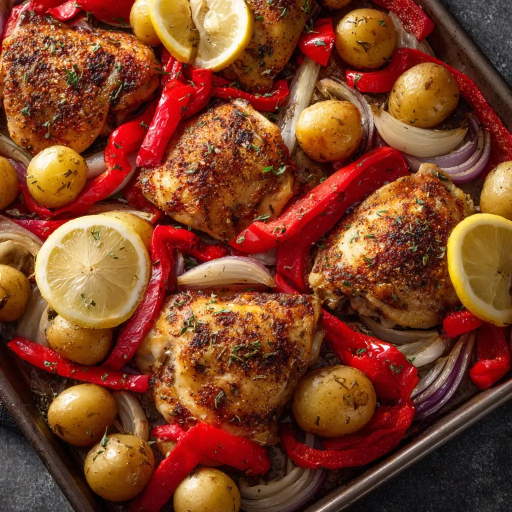 Greek Sheet-Pan Chicken
