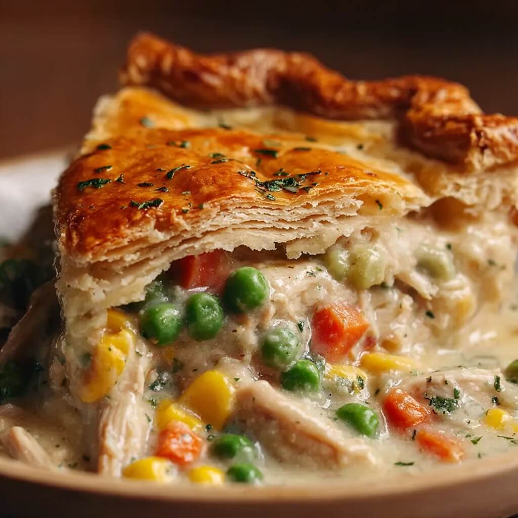 Hearty Chicken Cobbler