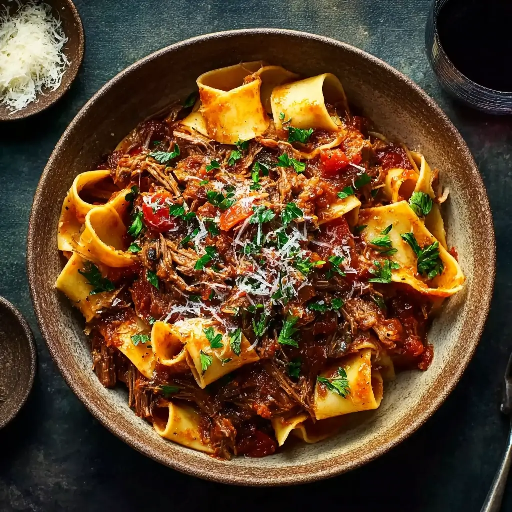 Hearty Slow Cooker Beef Ragu