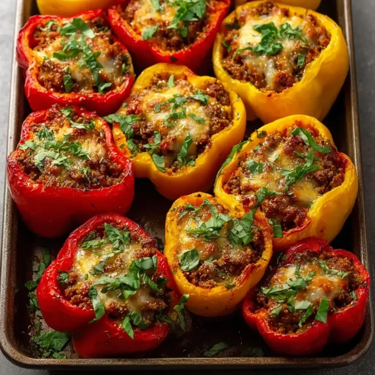 Hearty Vegetarian Stuffed Peppers