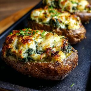 High-Protein Vegetarian Stuffed Potatoes