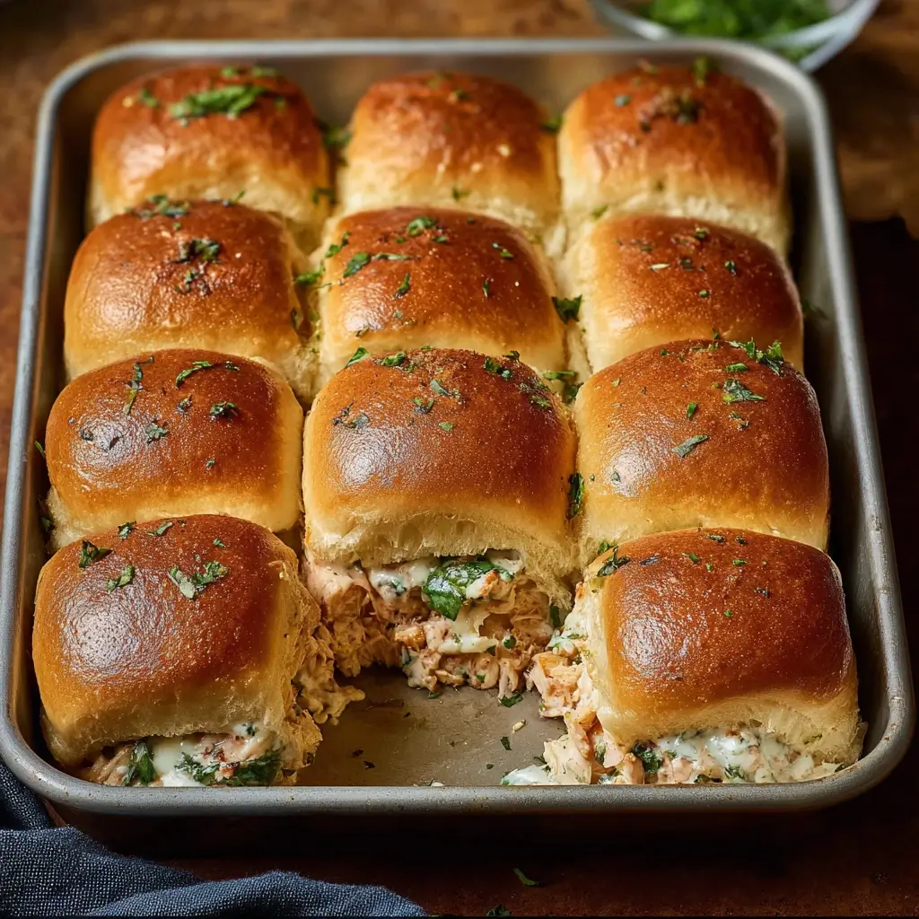 Marry Me Chicken Sliders