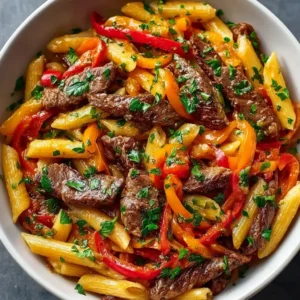 One-Pot Zesty Steak Pasta
