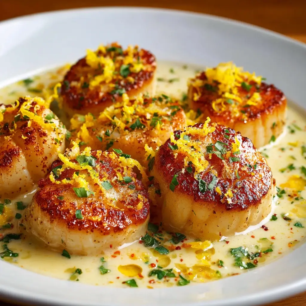 Pan Seared Scallops