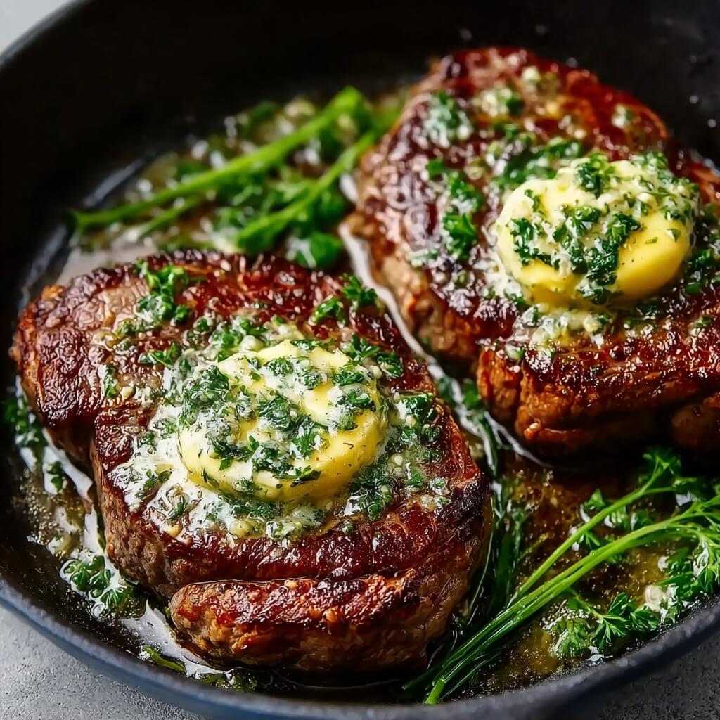 Pan-Seared Steak in Butter Sauce