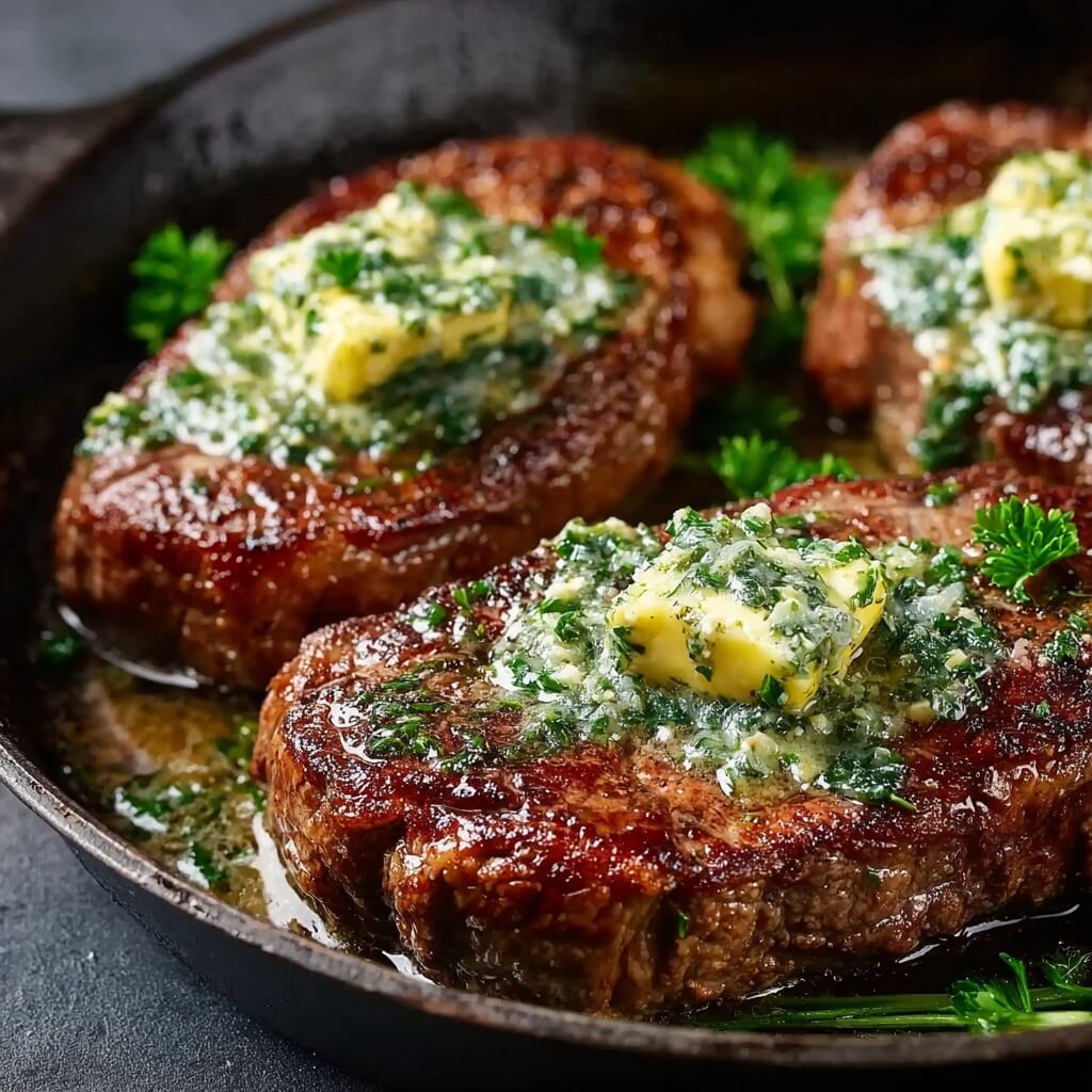 Pan-Seared Steak in Butter Sauce