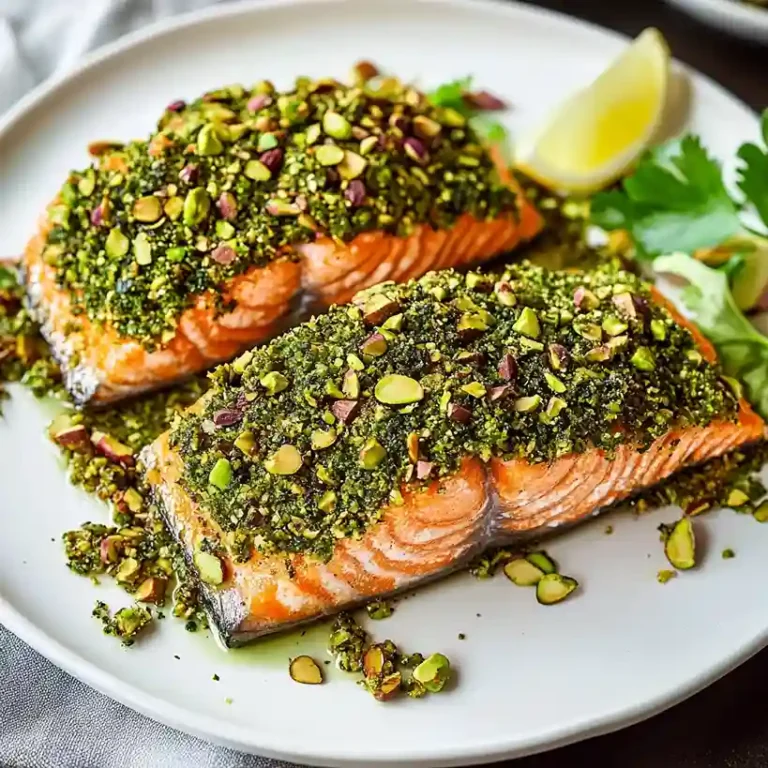 Pistachio Crusted Salmon