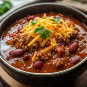 Slow Cooker Beef Chili