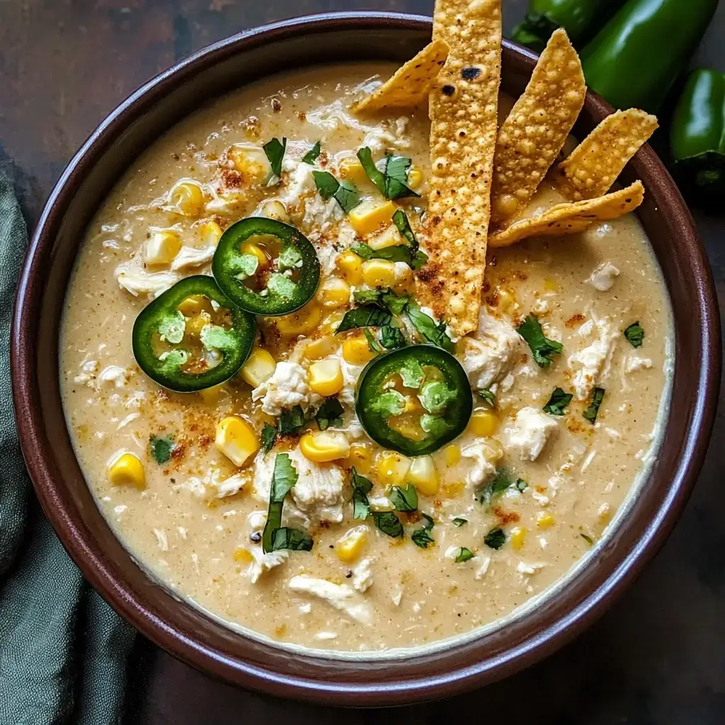 Street Corn White Chicken Chili