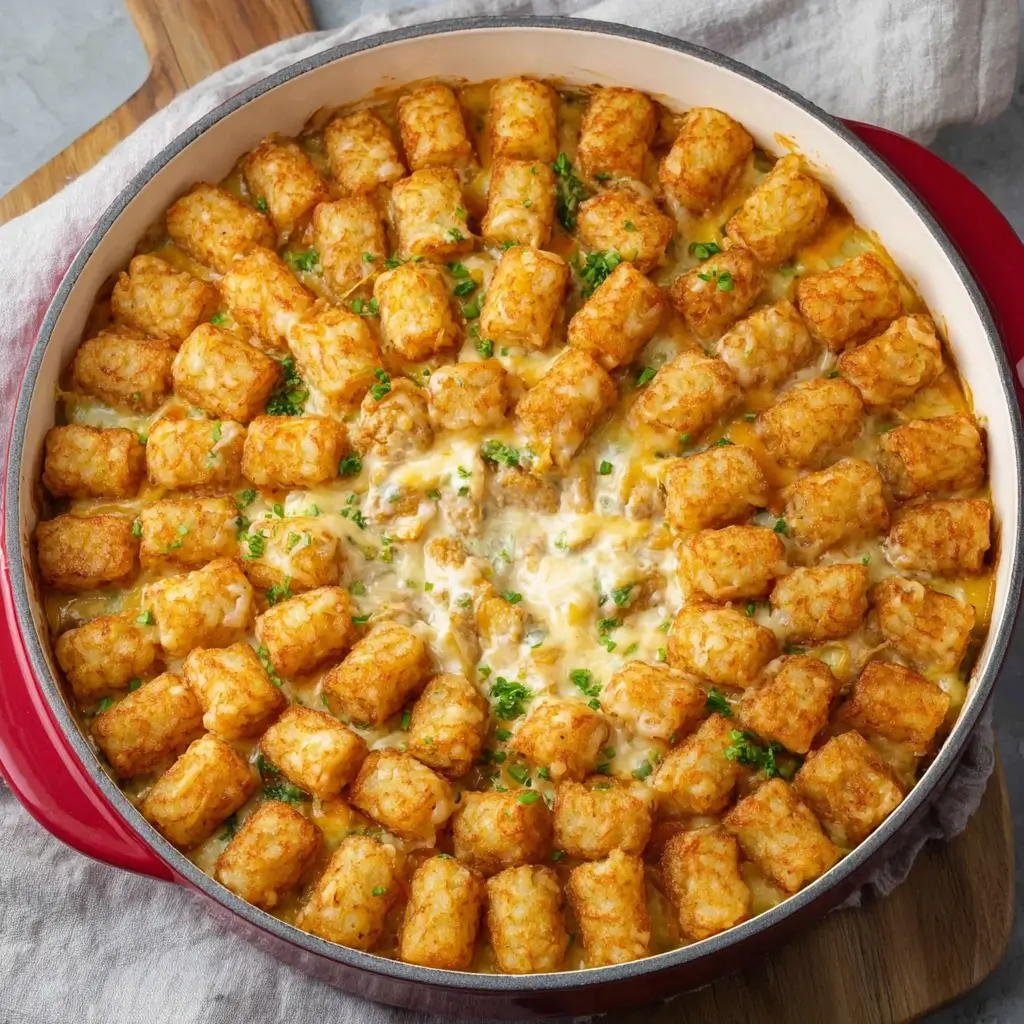 Tater Tot Chicken Casserole