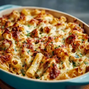 10-Minute Chicken Pasta Bake