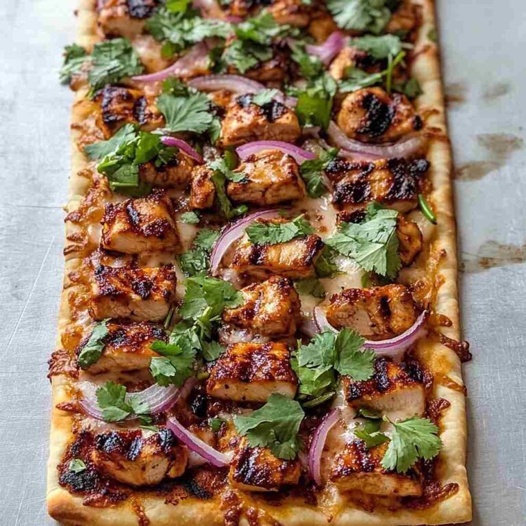 BBQ Chicken Flatbread