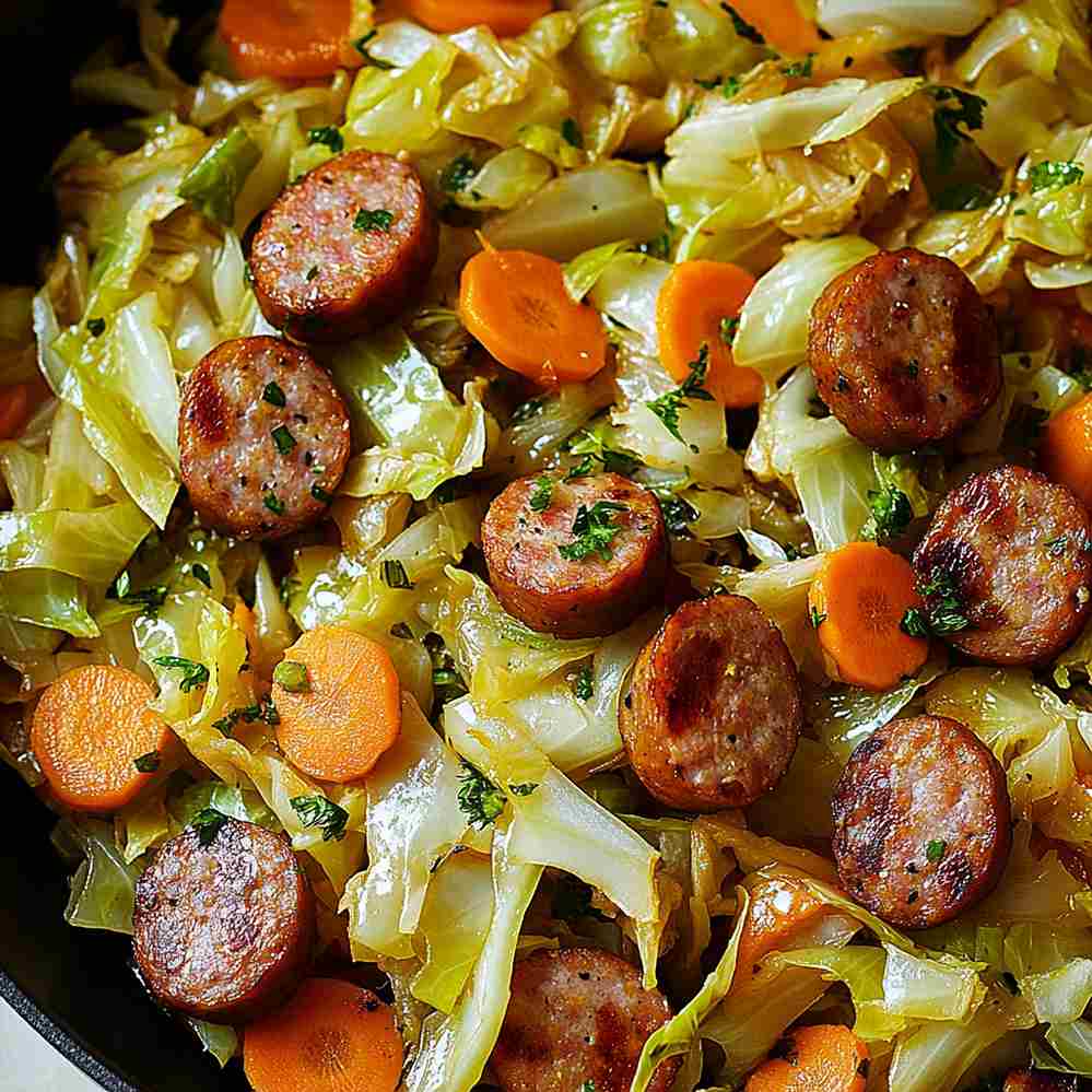 Cabbage Sausage Skillet