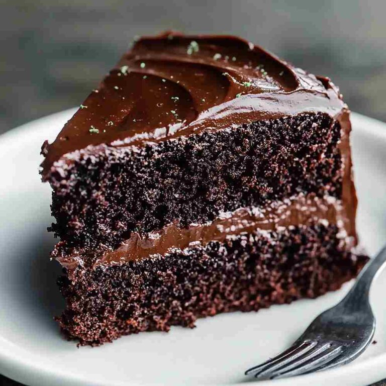 Chocolate Depression Cake