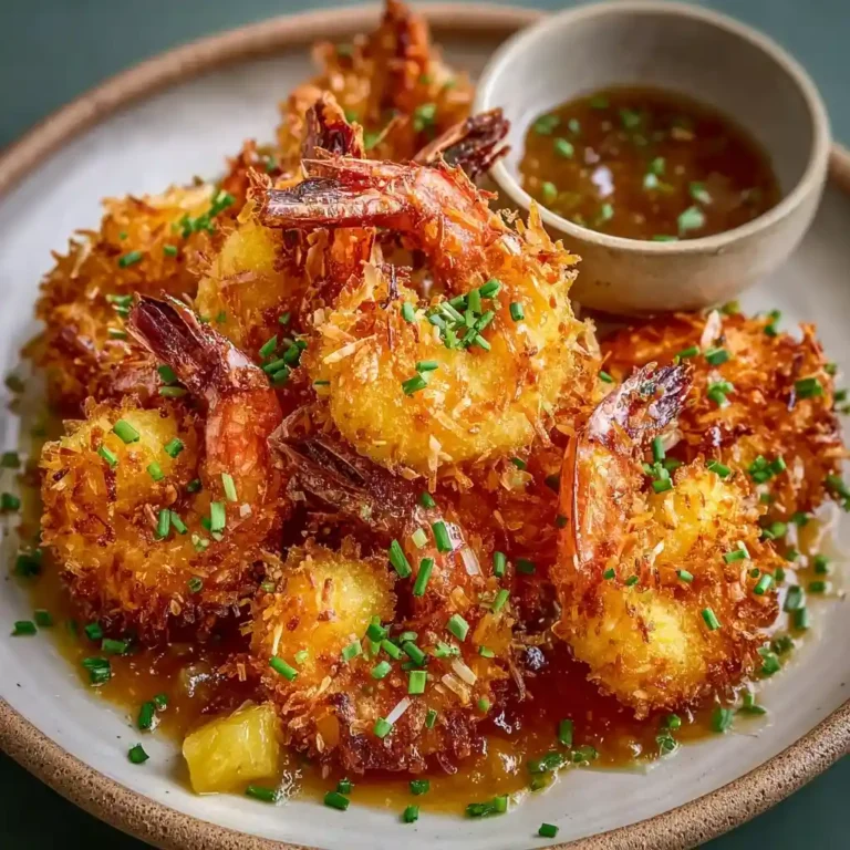 Coconut Shrimp with Pineapple Sauce