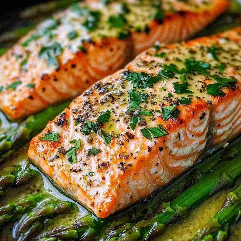 Garlic Butter Roasted Salmon