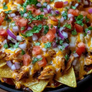 Loaded BBQ Chicken Nachos