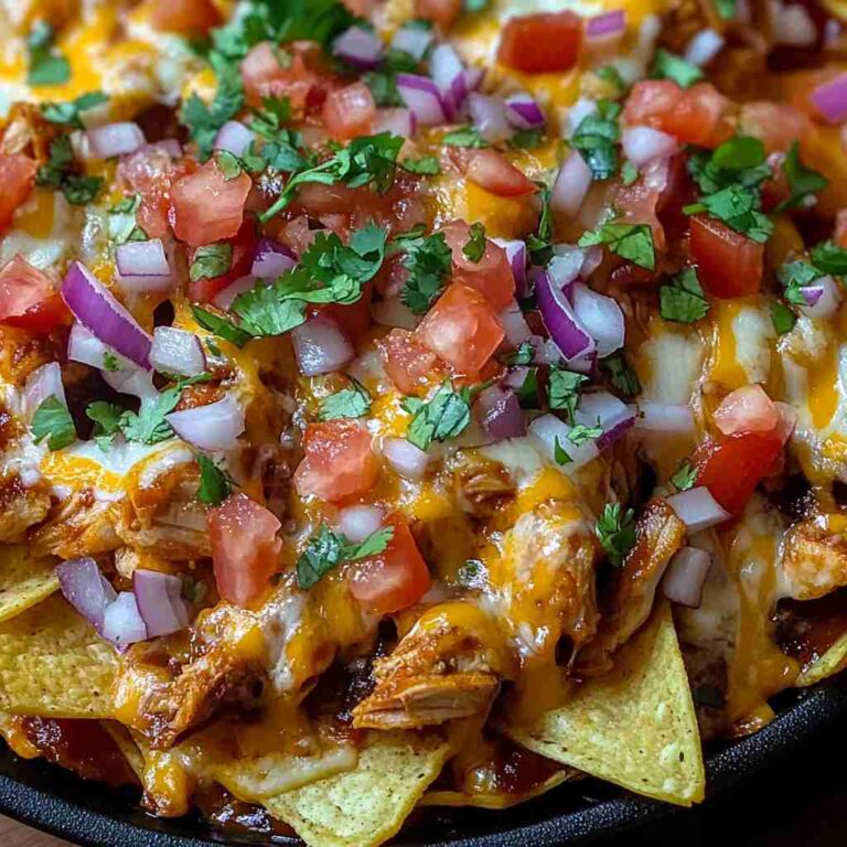Loaded BBQ Chicken Nachos