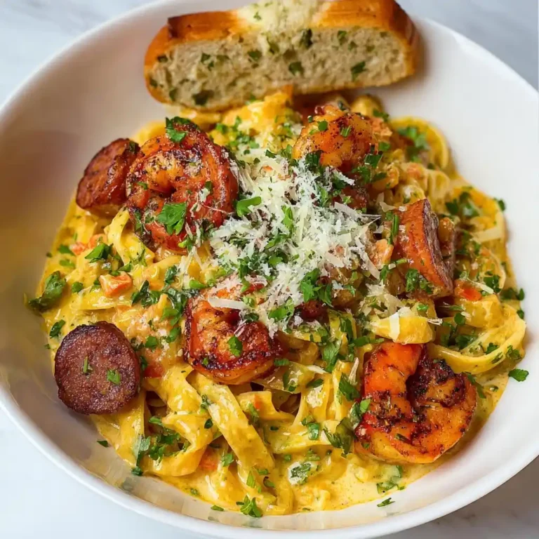 Mardi Gras Pasta with Shrimp