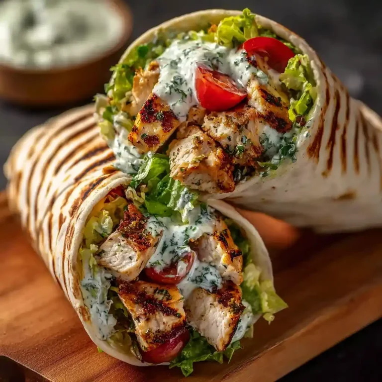 Mediterranean Chicken Gyro