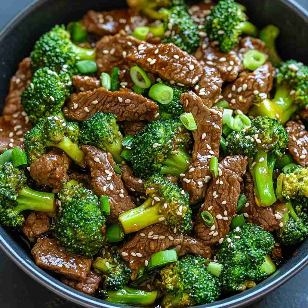 One Pan Beef and Broccoli