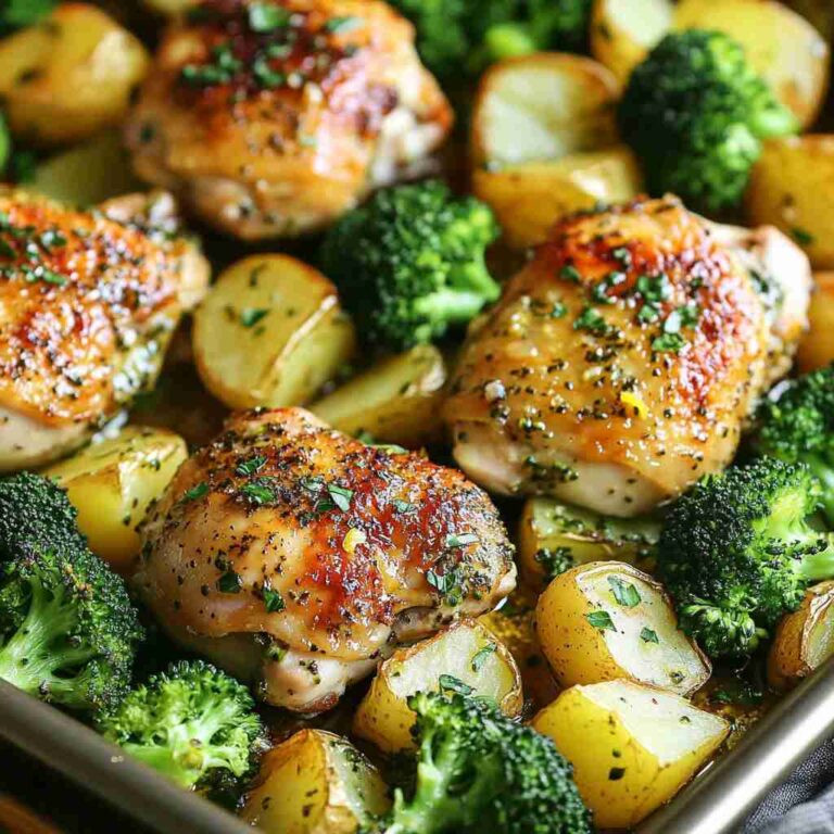 Sheet Pan Lemon Herb Chicken