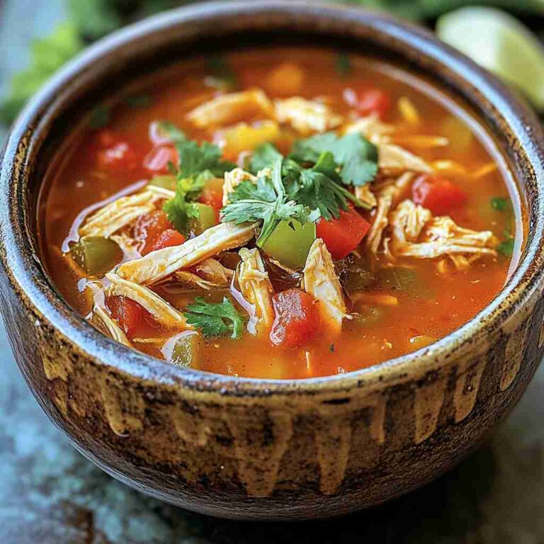 Slow Cooker Chicken Tortilla Soup