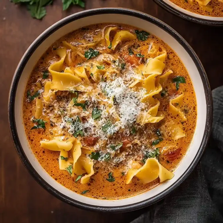 Spicy Lasagna Soup