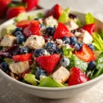 Mardi Gras Pasta with Shrimp, Sausage, and Crawfish