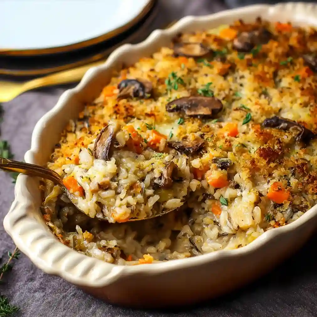 Chicken Wild Rice Casserole