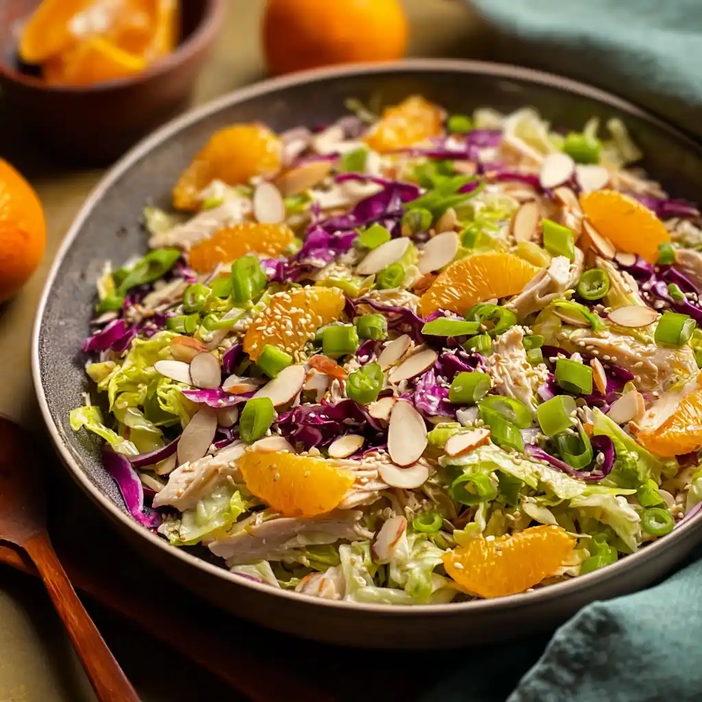 Chopped Chicken Salad with Sesame Dressing